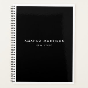 Minimale luxe Boutique Black/White Appointment Planner