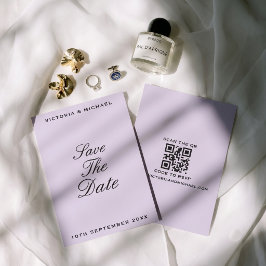Minimale luxe oude geld paarse editoriale trouwfot save the date