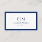 Minimale luxemburgse Modern Visitekaartje (Voorkant)