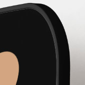 Minimale maan pickleball paddle (Links Detail)