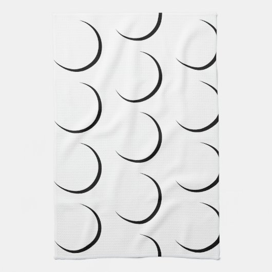 Minimale maankeukenhanddoek theedoek (Verticaal)