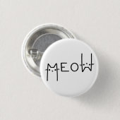 Minimale maanopkomst-lijnvoering ronde button 3,2 cm (Voorkant /achterkant)