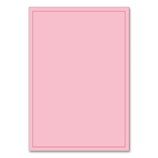 Minimale Magenta roze bruiloft Kaart (Achterkant)
