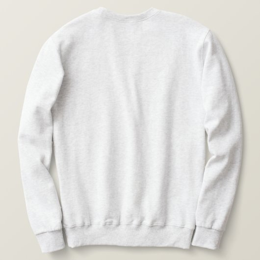 Minimale man - draagbare kunst trui (Design achterkant)