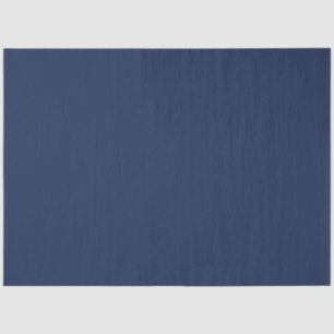 Minimale marineblauw platte vaste kleur tissuepapier