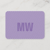 Minimale Maxi-Kaarten Visitekaartje (Achterkant)