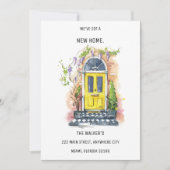 Minimale mededeling van de Gele Klein van het Huis Kaart (Voorkant)