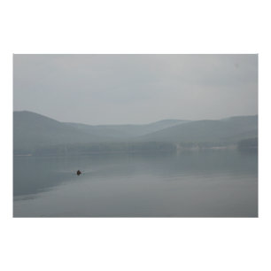 Minimale Merenstilte Foto Afdruk