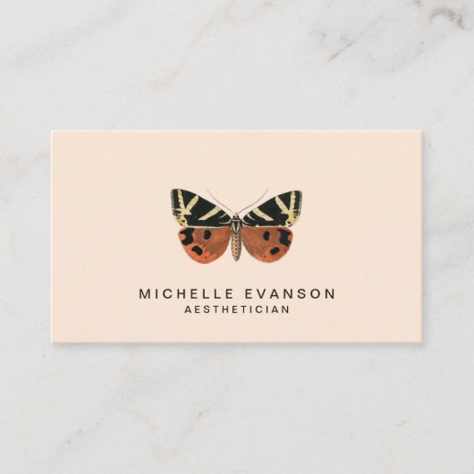 Minimale mestvacht visitekaartje (Voorkant)