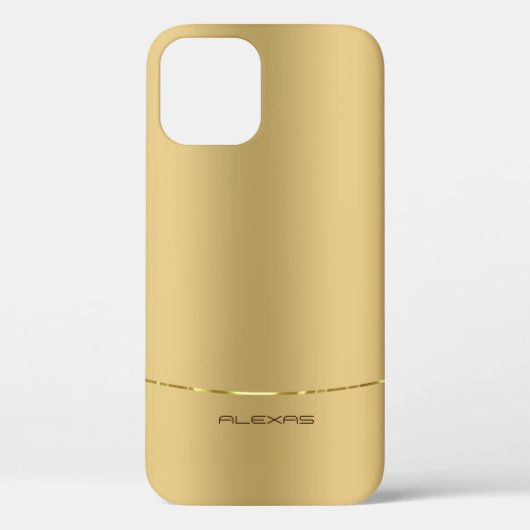 Minimale metalen achtergrond Hoesje-Mate iP Case-Mate iPhone Case (Achterkant)