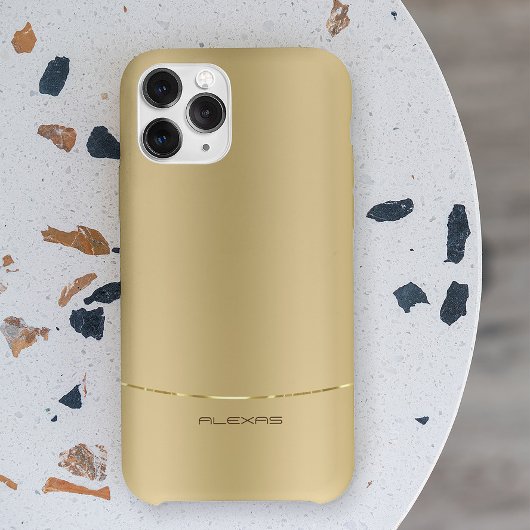 Minimale metalen achtergrond Hoesje-Mate iP Case-Mate iPhone Case