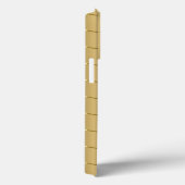 Minimale metalen achtergrond Hoesje-Mate iP Case-Mate iPhone Case (Achterkant / Rechts)