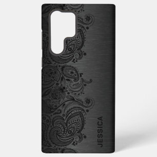 Minimale metalen goudachtergrond samsung gala galaxy hoesje