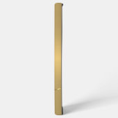 Minimale metalen gouden achtergrond samsung galaxy hoesje (Linkerkant)