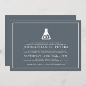 Minimale microbiologie-Afstuderen|Uitnodiging tot  Kaart (Voorkant / Achterkant)