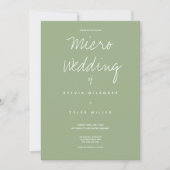 Minimale micropografie van Micro Wedding Sage (Voorkant)
