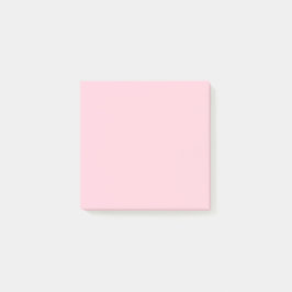 Minimale Millenniumroze platte vaste kleur Post-it® Notes