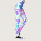 Minimale Minimalisme Geometrie Abstracte Leggings (Rechts)