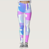 Minimale Minimalisme Geometrie Abstracte Leggings (Voorkant)