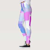 Minimale Minimalisme Geometrie Abstracte Leggings (Links)
