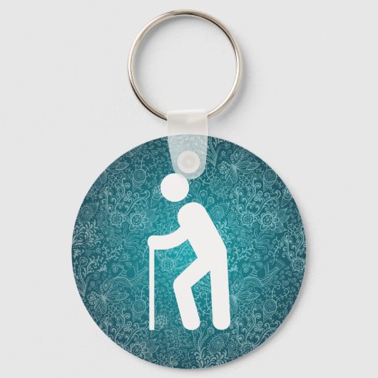 Minimale misdaadcijfers sleutelhanger (Voorkant)