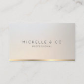 minimale mobiele notaris-ondertekenaar van een ove visitekaartje (Voorkant)