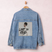 Minimale mode citaat denim jacket (Hangar)