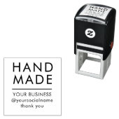 Minimale Moderne Ambachtelijke Aangepaste Zakelijk Zelfinktende Stempel (In situ)