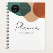 Minimale moderne bedrijfsplanner planner (Voorkant)