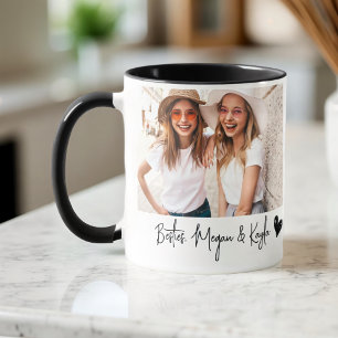 Minimale Moderne Best Friends BFF Foto Mok