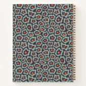 Minimale Moderne Bloemen Notitieboek (Achterkant)