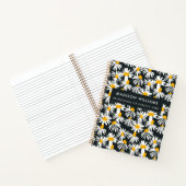 Minimale Moderne Bloemen Notitieboek (Binnen)