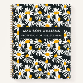 Minimale Moderne Bloemen Notitieboek
