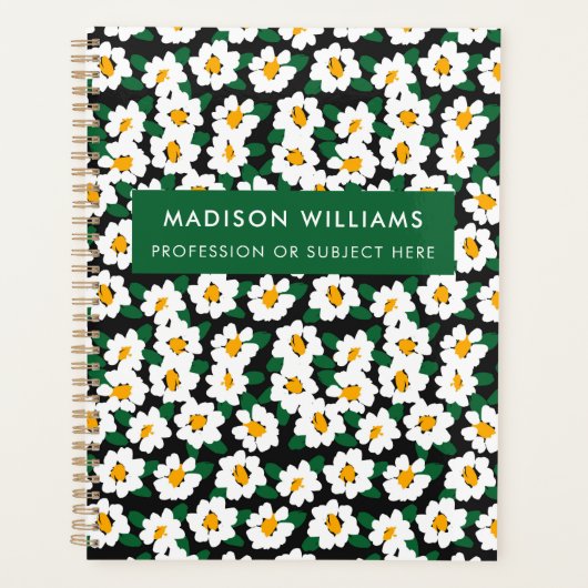 Minimale Moderne Bloemen Planner (Voorkant)