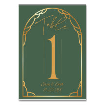 Minimale moderne boog bruiloft | Olijven & Goud