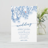 Minimale Moderne Boothbay Harbor Maine Kaart Bruil (Staand voorkant)