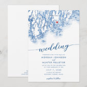 Minimale Moderne Boothbay Harbor Maine Kaart Bruil (Voorkant / Achterkant)