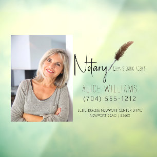 Minimale moderne bruine en witte mobiele foto raamsticker