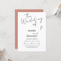 Minimale Moderne Calligrafie Weddenschap