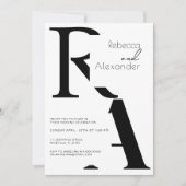 Minimale Moderne Calligrafie Weddenschap Kaart (Voorkant)