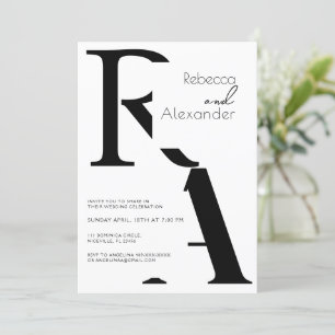 Minimale Moderne Calligrafie Weddenschap Kaart