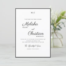 Minimale Moderne Calligrafie Weddenschap