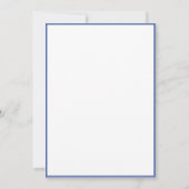 Minimale Moderne Calligrafie Weddenschap Kaart (Achterkant)