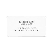 Minimale moderne deco-typografie