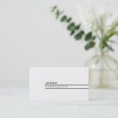 Minimale moderne, drie kleuren, 6A Visitekaartje (Staand voorkant)