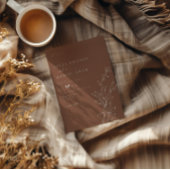 Minimale moderne eenvoudige bruiloft kaart