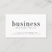 Minimale moderne, eenvoudige grafische QR-code sca Visitekaartje (Voorkant)