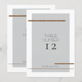 Minimale Moderne Eenvoudige Grijze Gouden Tafel Nu Kaart