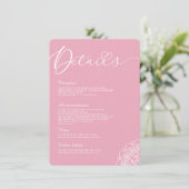 Minimale Moderne Eenvoudige Kalligrafie Mandala De Kaart (Staand voorkant)