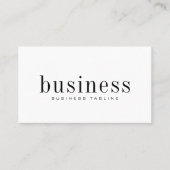 Minimale moderne, eenvoudige QR-code voor scannen Visitekaartje (Voorkant)